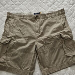 Polo Ralph Lauren Men's Beige Cargo Shorts - Size 50B